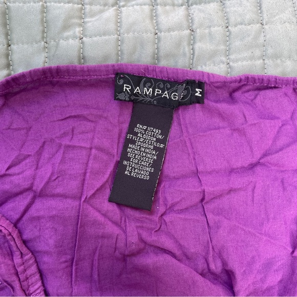 Rampage Fuchsia Embroidery Top - Picture 2 of 4